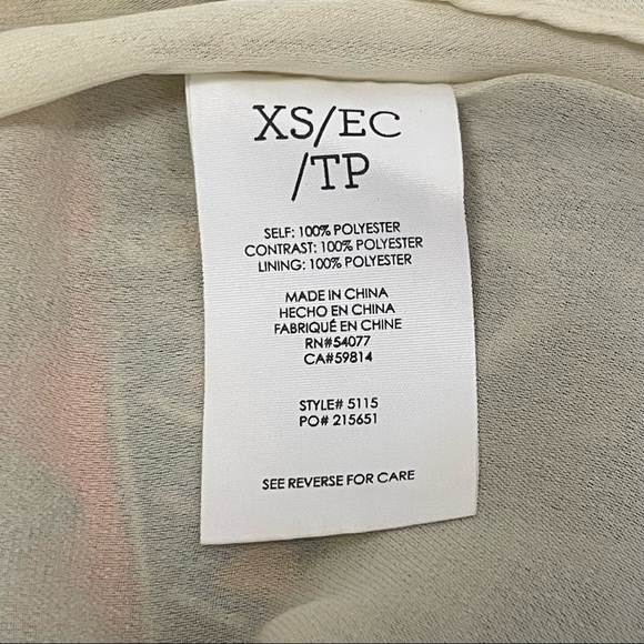 Cabi 🐆 Festive Safari Leopard Print Ruffle Slip On Dress Sz XS - Picture 7 of 9